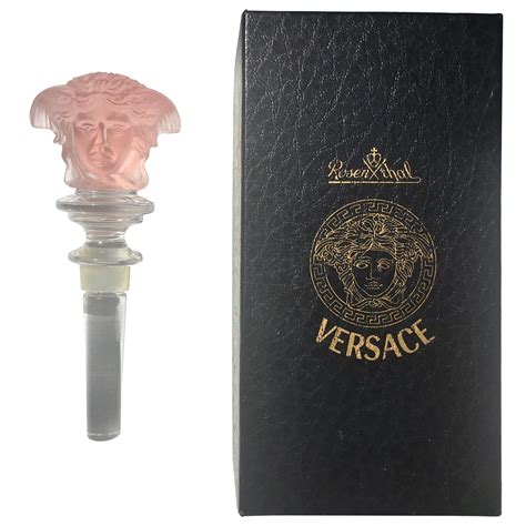 versace wine bottle stopper|versace bottle stopper rosenthal.